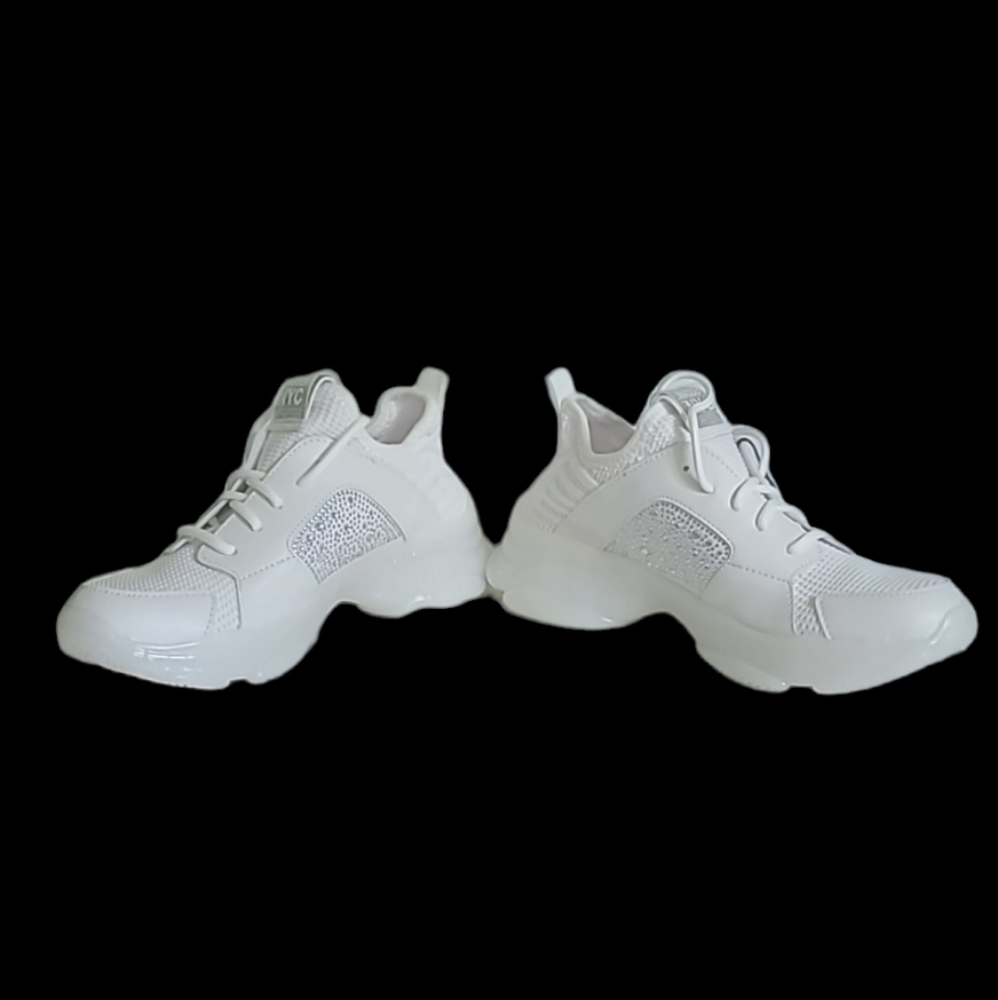 Madden NYC Women's Sneakers White Size 8.5 - Picture 2 of 10